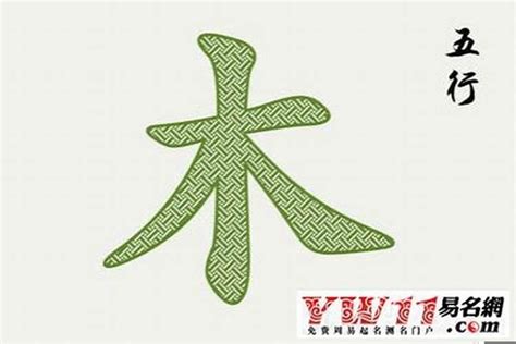 水木 字|文字的五行属性